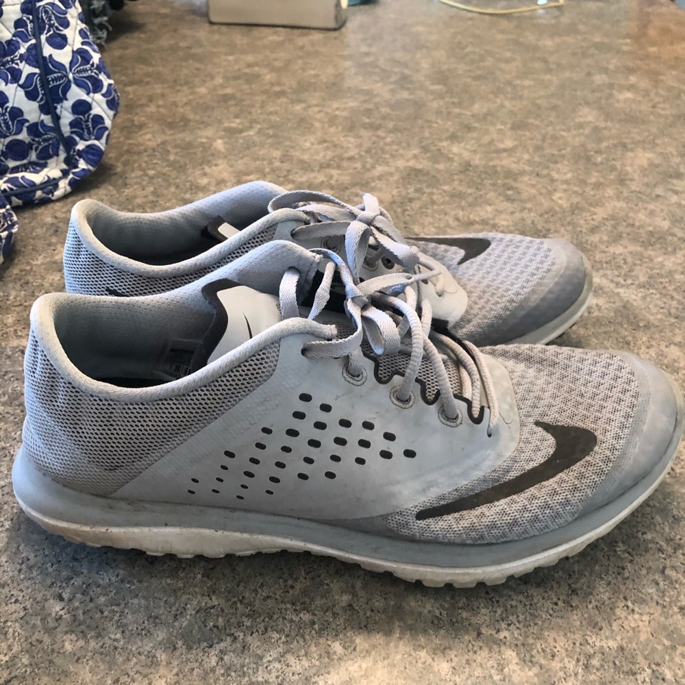 Gray Nikes